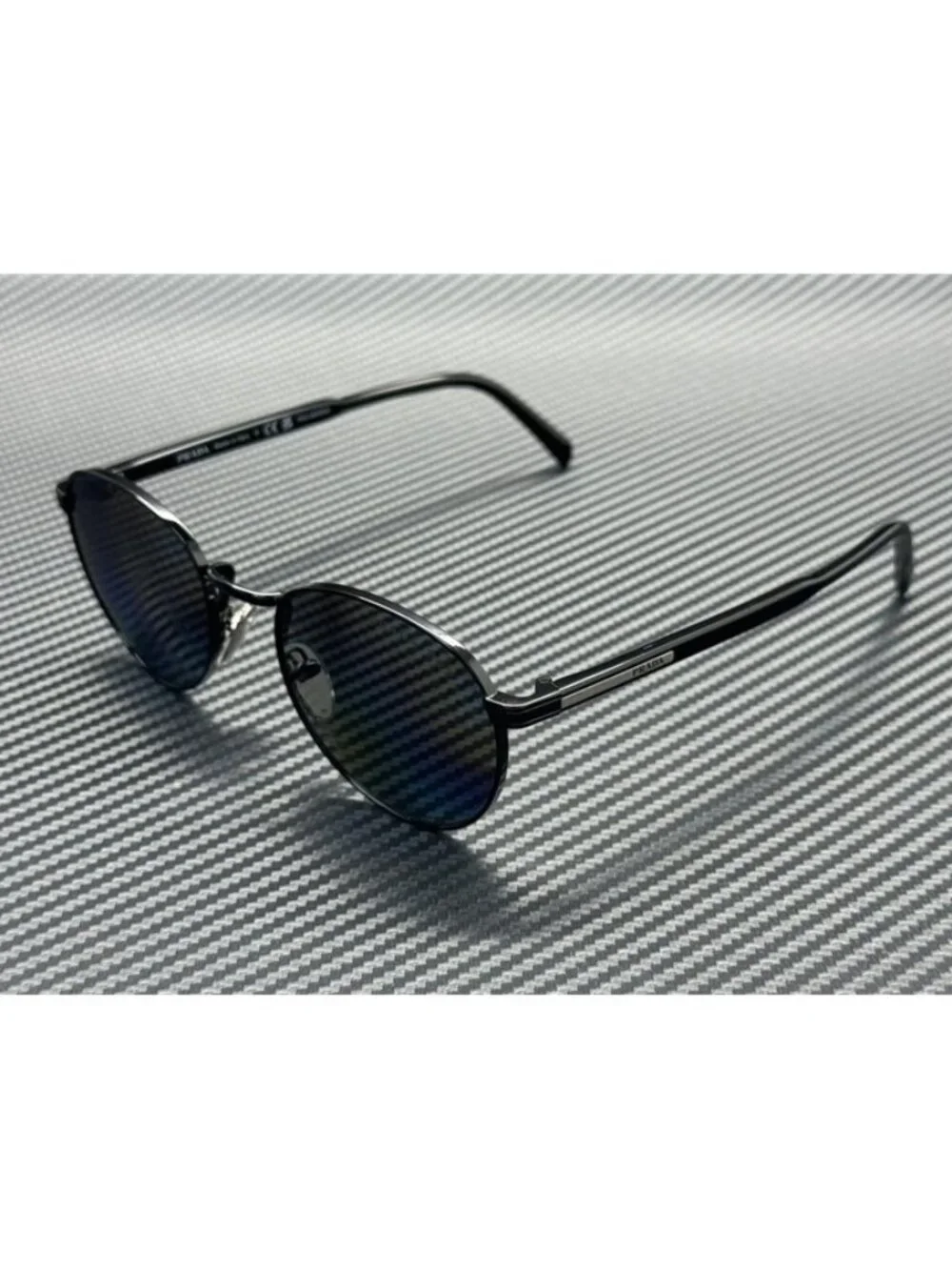 New PRADA Men Black Sunglasses 53-21-145